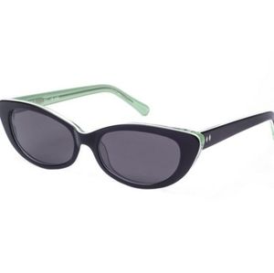 Tres Noir Jane Cat-Eye Sunglasses